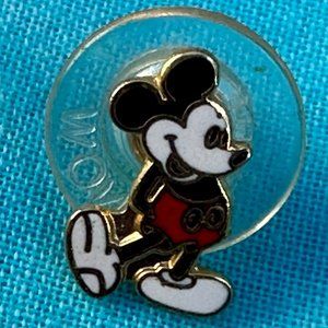 circa 80s 90s Iconic Disney Mickey Mouse Tie Tack Pin Made in Taiwan